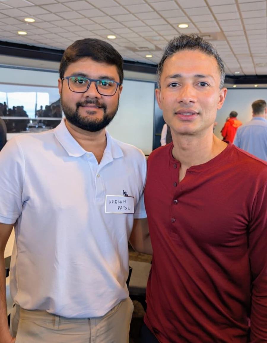 Techlusion team at an industry event